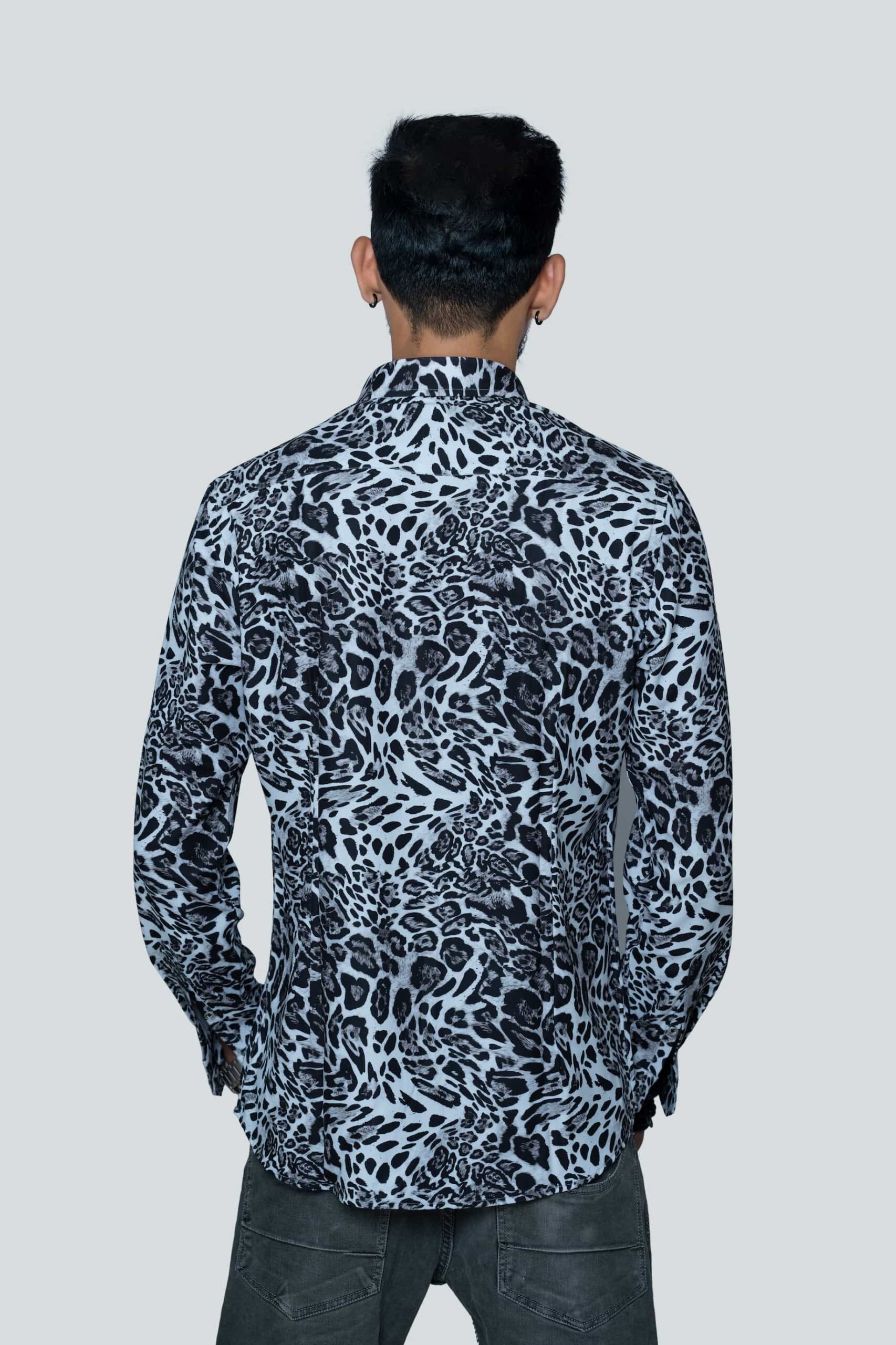 Lepord Print Shirt - Image 2