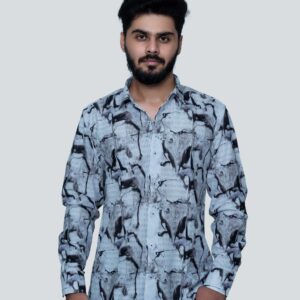 Abstract Print Shirt